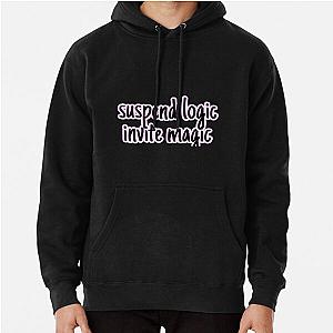 Machine Gun Kelly Sticker Suspend Logic Invite Magic Sticker Pullover Hoodie RB1208