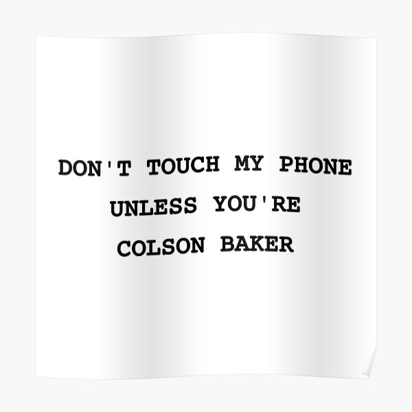 don't touch my phone.. iPhone Soft Case - Machine Gun Kelly Poster RB1208 product Offical machine gun kelly Merch
