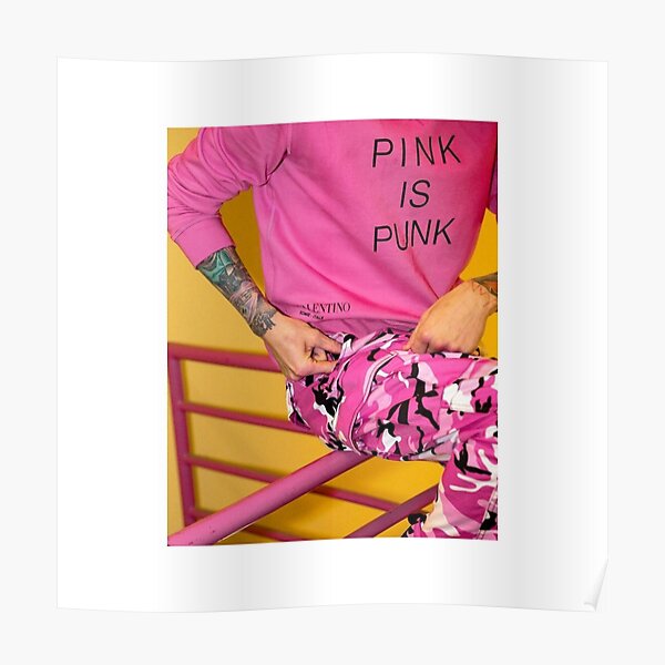 Pink is Punk Kells sticker - Machine Gun Kelly Poster RB1208 product Offical machine gun kelly Merch