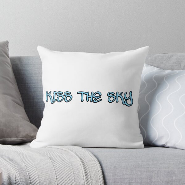 Kiss the Sky sticker - Machine Gun Kelly Throw Pillow RB1208 product Offical machine gun kelly Merch