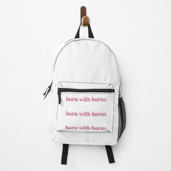 born with horns- Machine Gun Kelly Backpack RB1208 product Offical machine gun kelly Merch